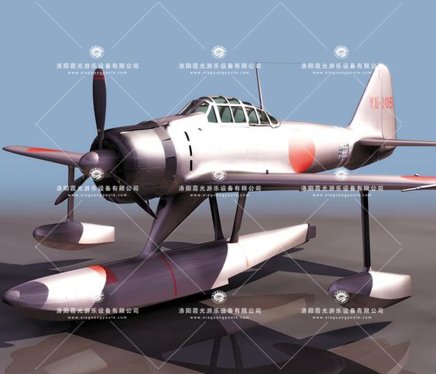 双鸭山3D模型飞机_